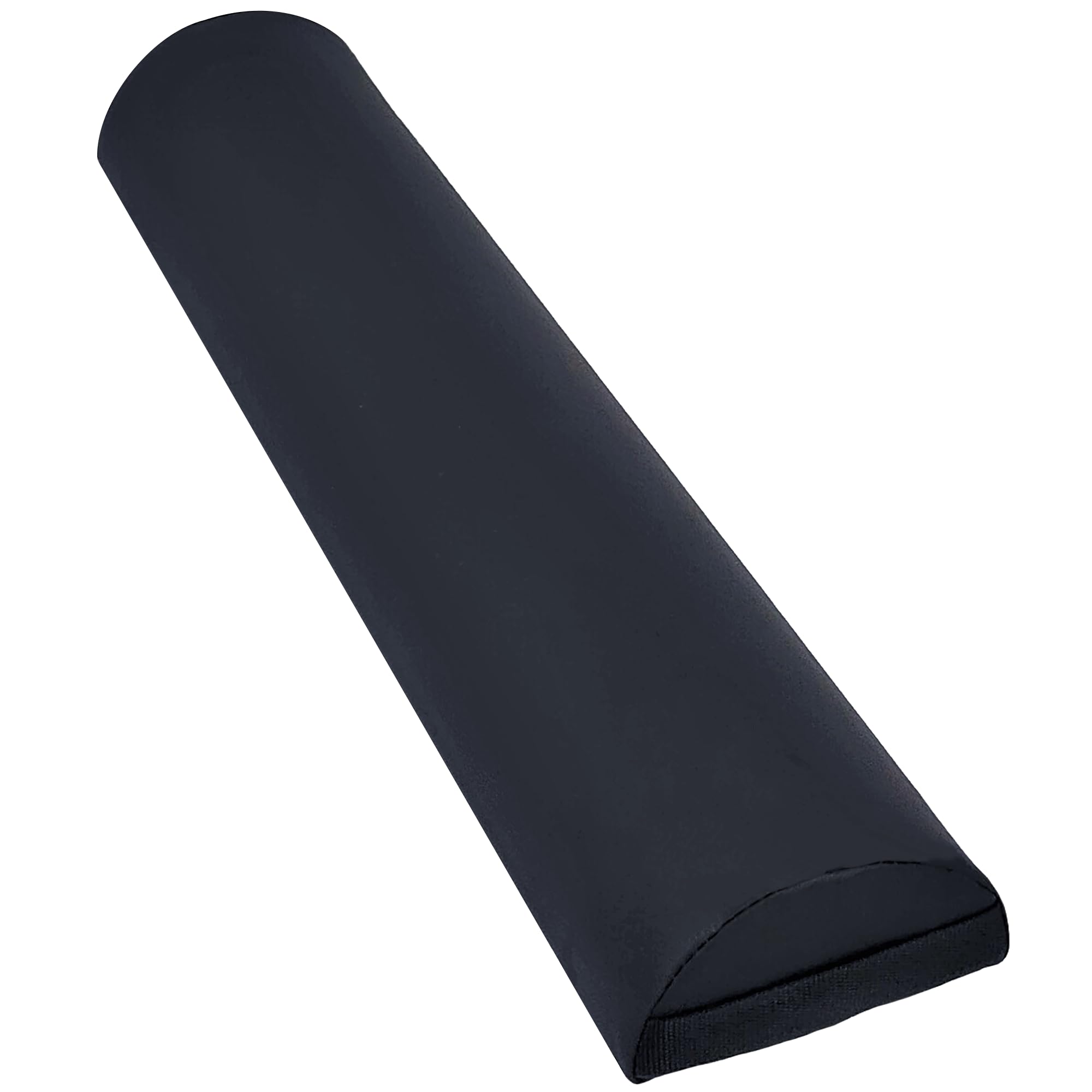 BELTOM® Cojín semicilíndrico Almohada Semi-Redonda para Camilla Cama Masaje Mesa Belleza - Negro