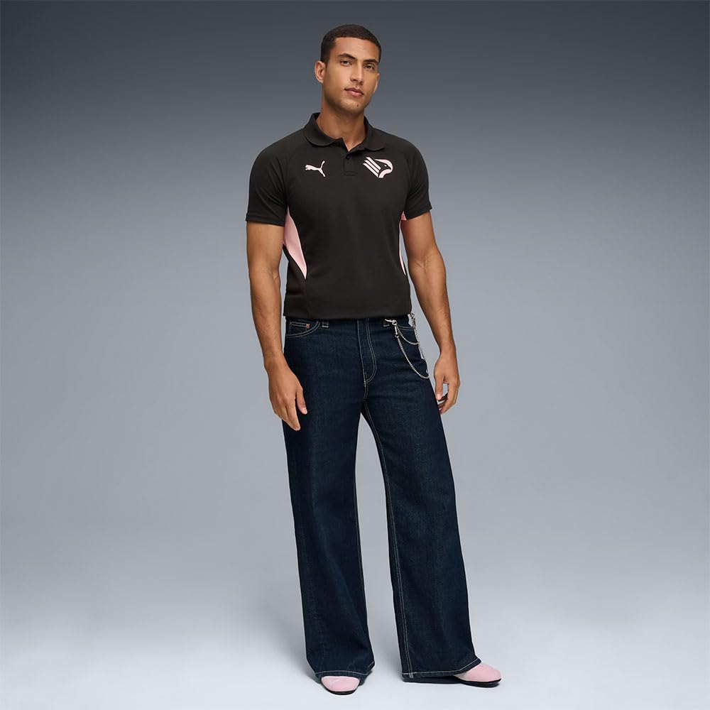 PUMA Palermo Evostripe Short Sleeve Polo S