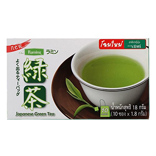 Raming, Japanese Green Tea, 18 g. [Pack of 2 pieces]