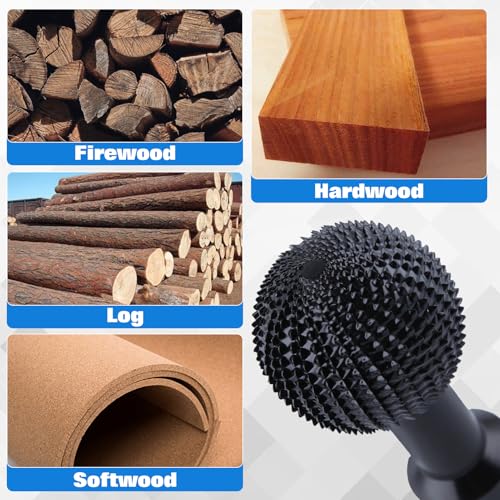 Herramientas de tallado eléctrico para vaciar madera rápido con amoladora angular 6
