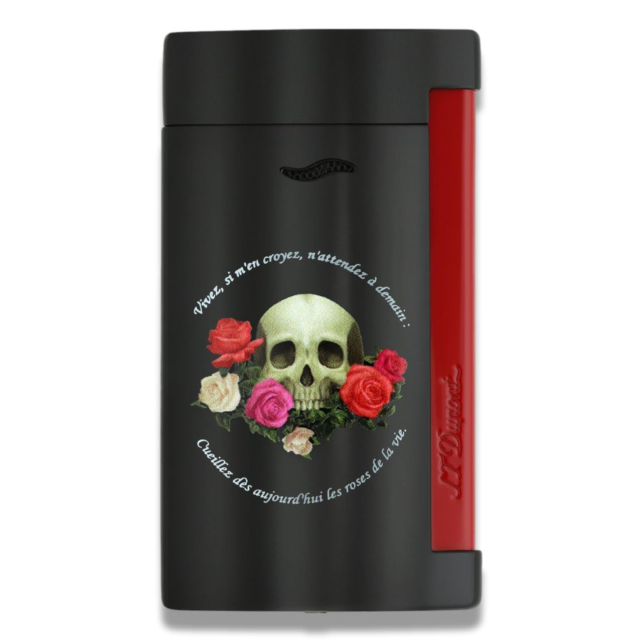 S.T. Dupont Memento Mori Slim 7 Torch Flame Single Jet Cigar Lighter