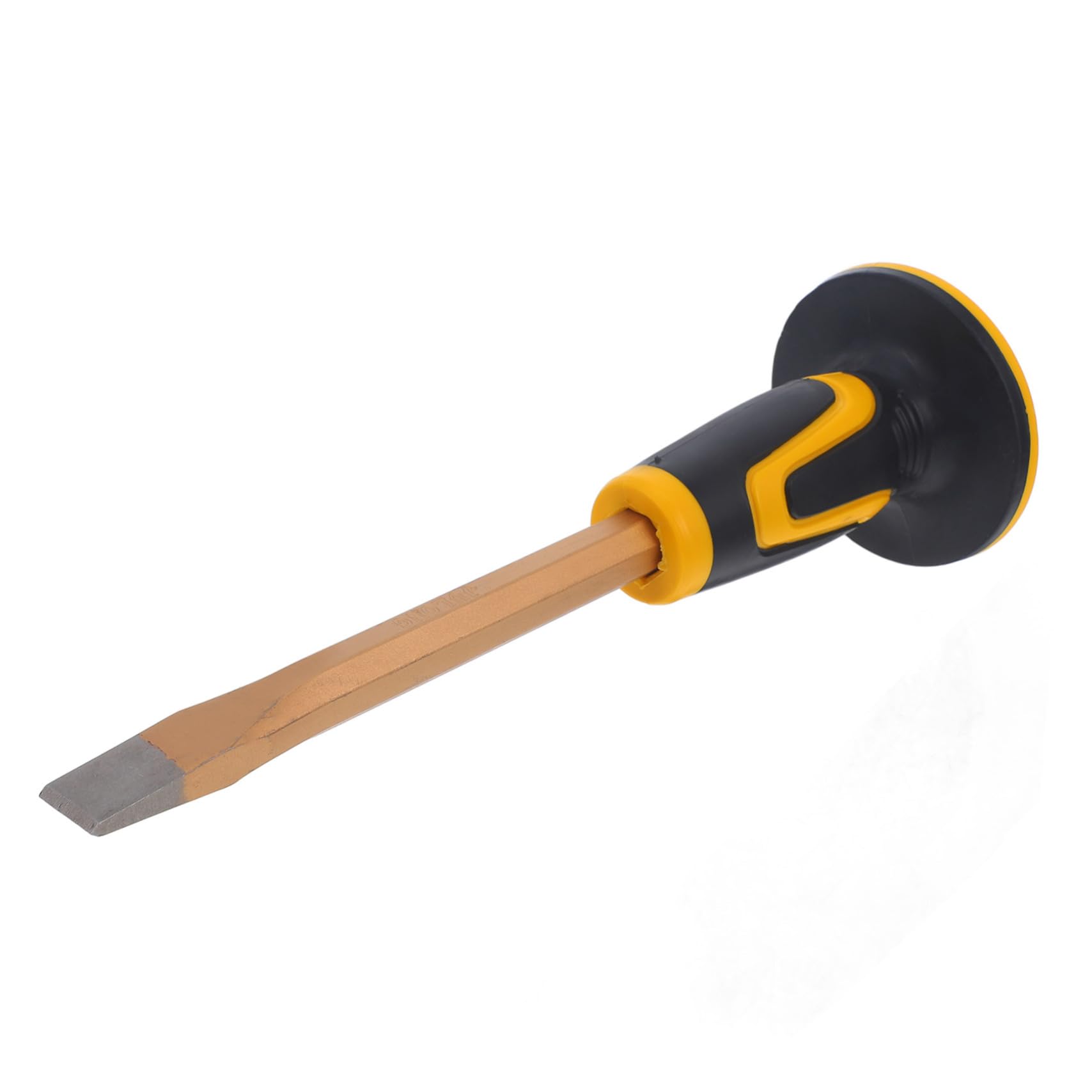2pezzi Scalpello Piatto Per Muratura Con Protezionper Mano Utensile Da Intaglio Per Pietra Per Falegnami e Muratori