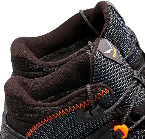 Salewa Men's MS Ultra Flex 2 Mid Gore-TEX Trail Running Shoes, Black Out Red Orange, 11 | Image 6