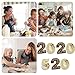 Cookie Cutters, Fubarbar Number Cookie Cutters 0 1 2 3 4 5 6 7 8 Biscuit Cutter Set Shapes 3 inch Large Metal Numbers Fondant Mold, Stainless Steel Biscuits Mold Halloween Christmas Supplies