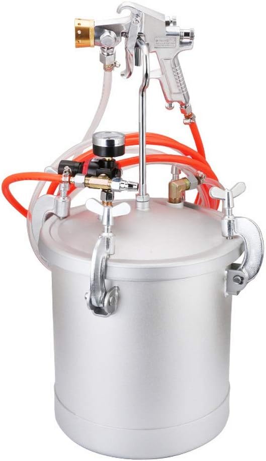 Changli Gallon 10Lt Pressure High Pot Spray Gun Tank Air Paint Spary