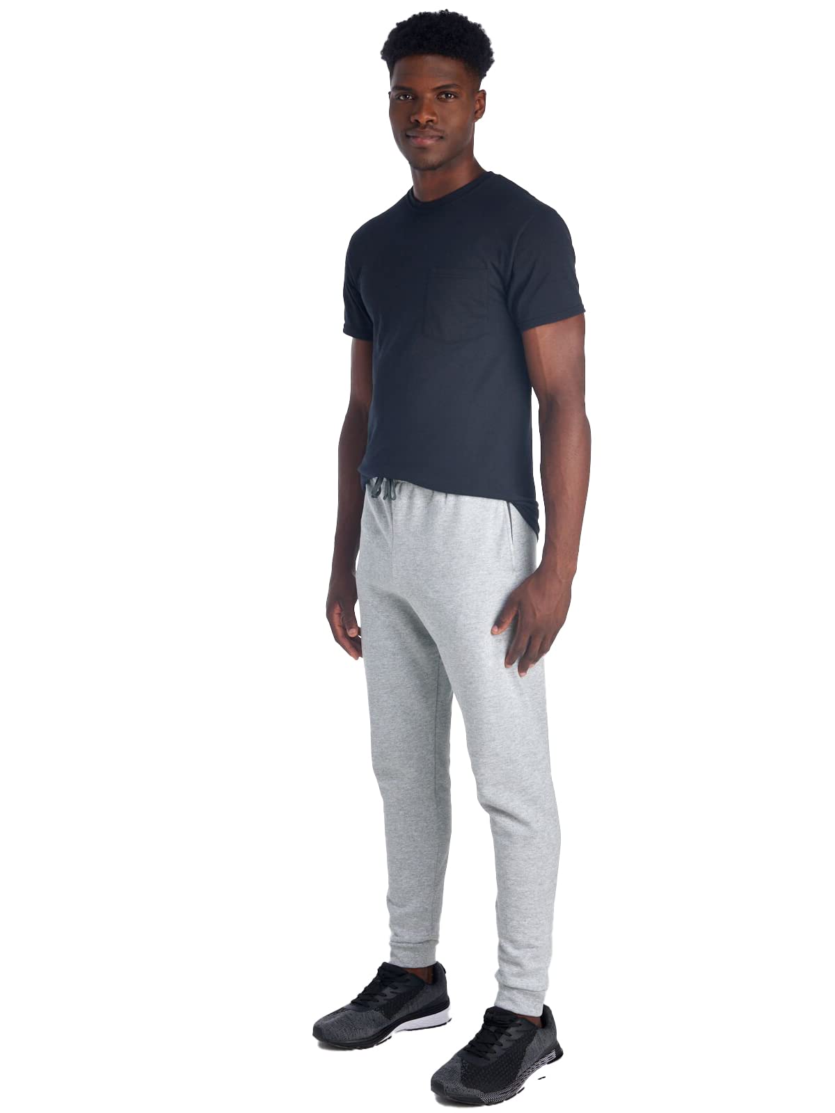 Jerzees Nublend Fleece Joggers With Pockets, Relaxed Fit, Cotton Blend - Spodnie dresowe Mężczyźni