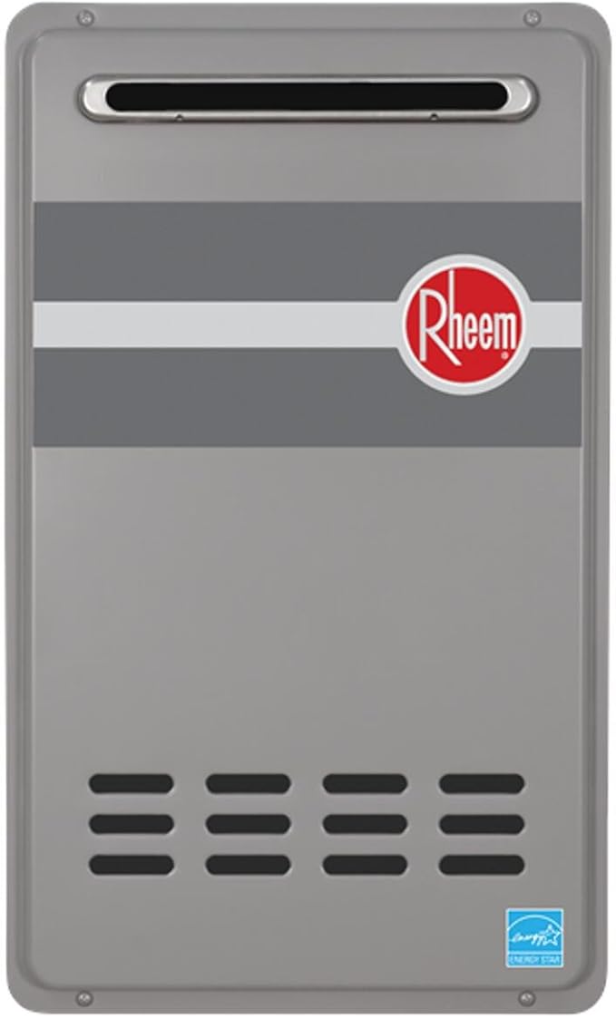 Rheem RTG84XLN 8.4 GPM Low NOx Outdoor Tankless Natural Gas Water