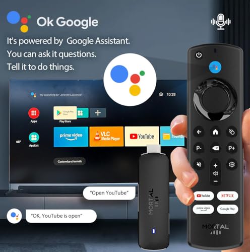 Image of FORIDA Fire TV Stick 2GB RAM 16GB ROM, 10K Ultra HD Streaming Device, Quad Core Cortex-A53, Dual Band WiFi (2.4G /5.8G), Bluetooth, Voice Remote (3rd Gen), Dolby Vision & Atmos Support, HDMI TV Dongle