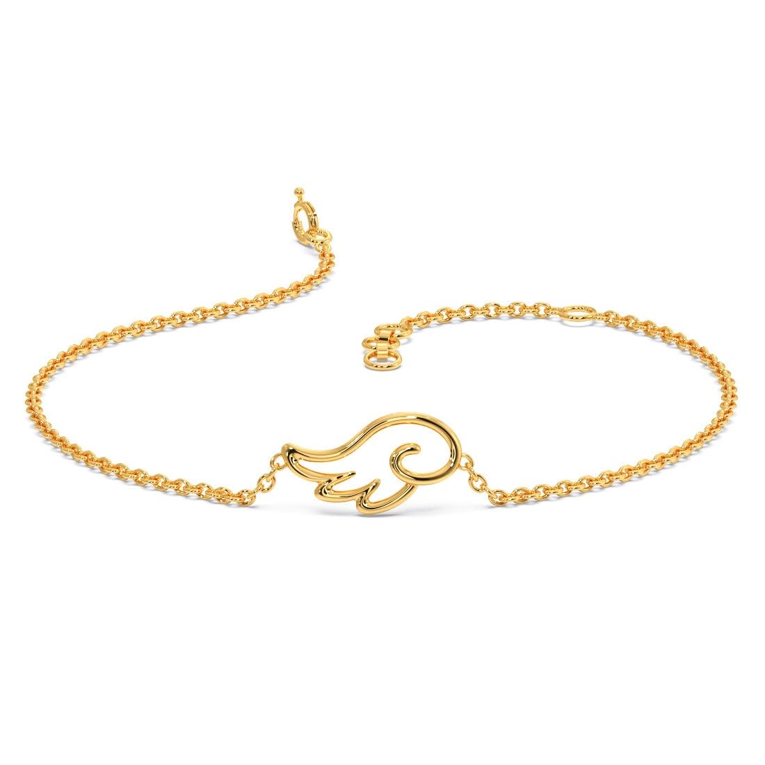 CANDERE - A Kalyan Jewellers Company BIS Hallmark 14k (585) Yellow Gold Bracelet for Women (B0CNS9GV3B) Amazon Price History, Amazon Price Tracker