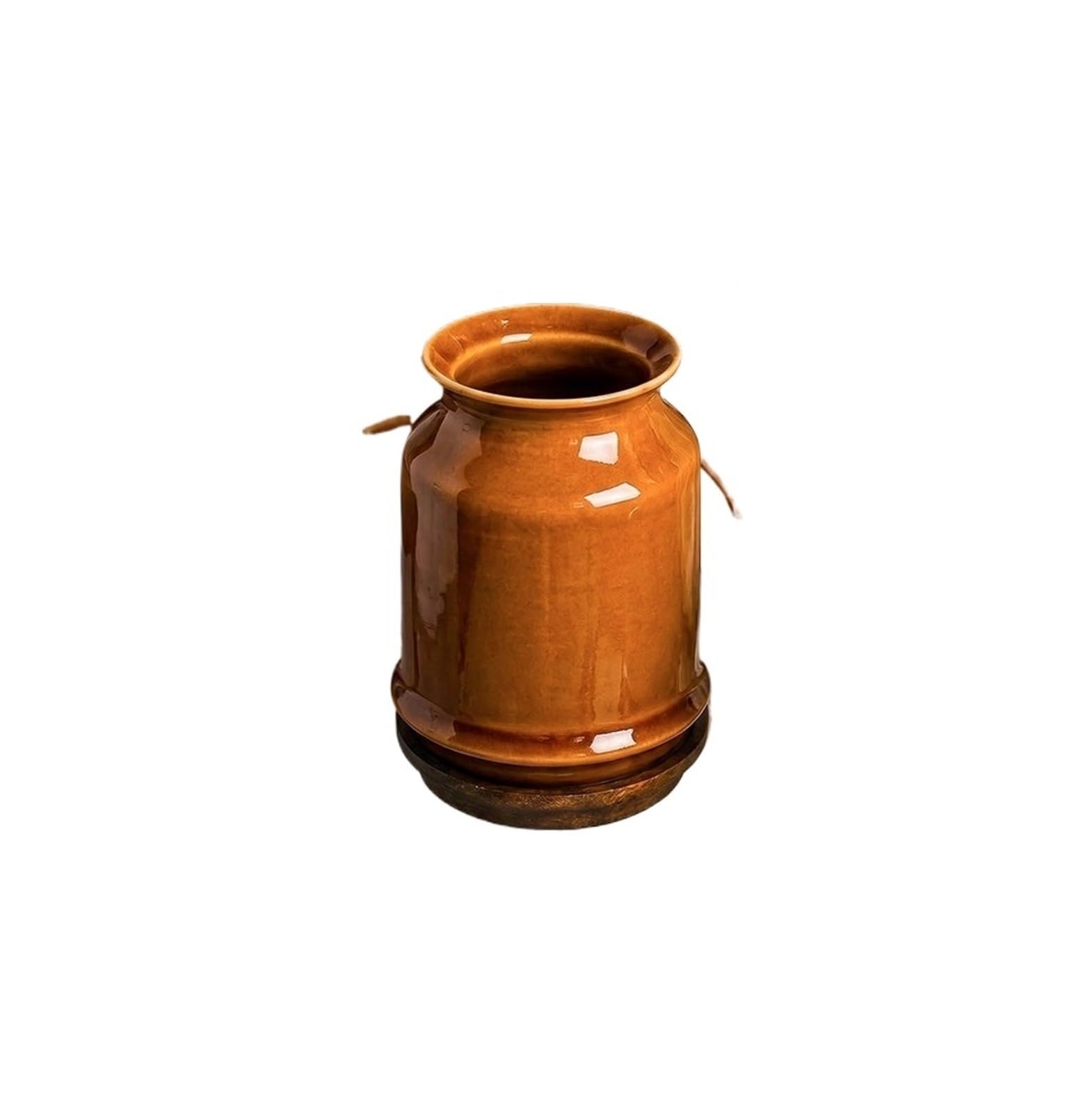 Porte Ustensiles Moderna scatola porta bacchette in ceramica for casalinga | Secchio for gabbia a tubo for utensili da cucina for la casa(Tall white)
