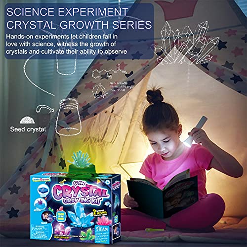 Kristalle Selbst Züchten Starter-Set, Experimentierkasten Für Kleine Hobby-Gärtner, Botanik Und Biologie Für Kinder Ab 8… – Bild 3