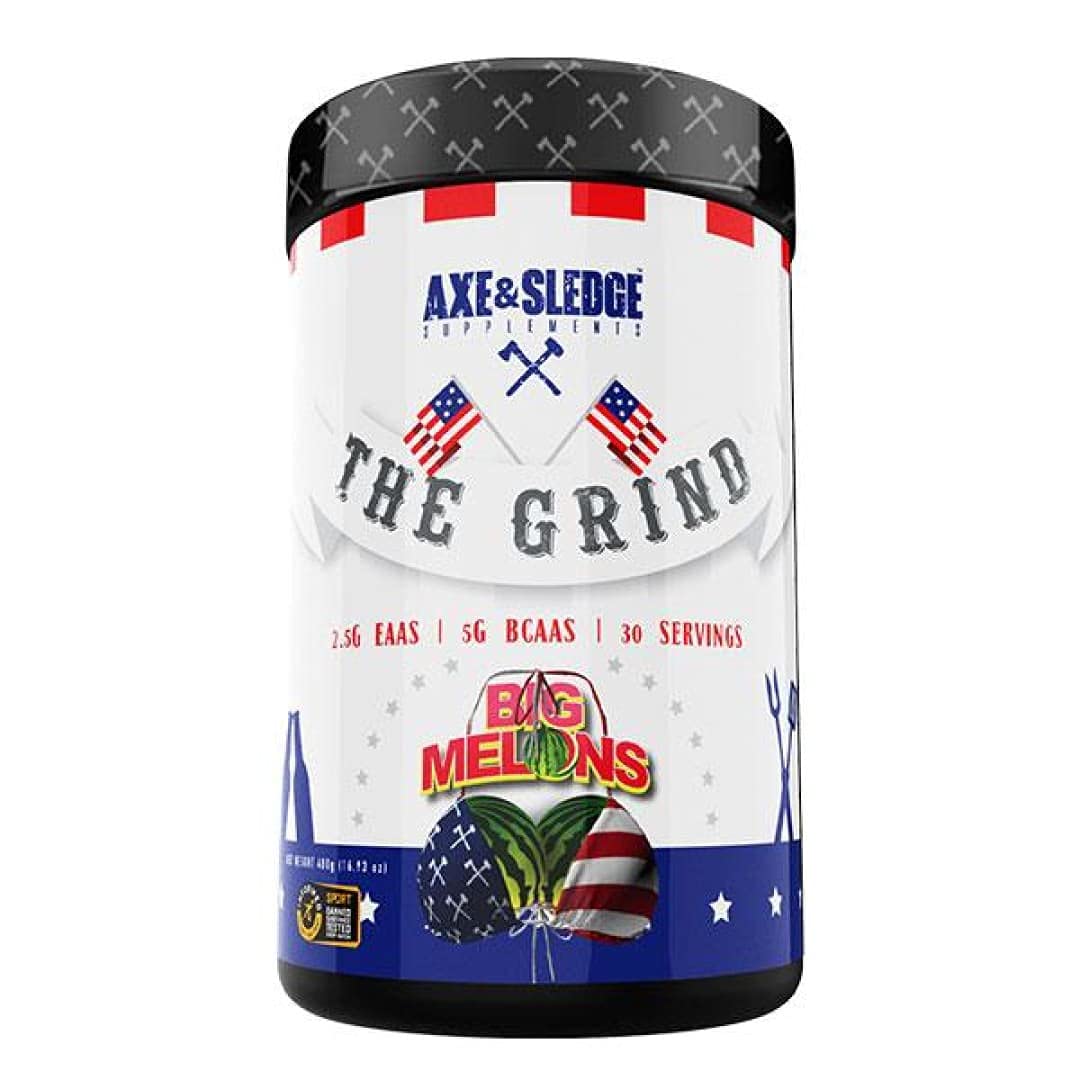 Axe & Sledge Supplements The Grind, Essential Amino Acids, Branched Chain Amino Acids & Electrolytes, Promotes Performance, Recovery, and Hydration, 30 Servings