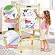 Malpapier für Kinder, 2Pcs 300 * 30cm Zeichenrolle Papierrolle, DIY Malpapier Sticky Farbe Füllpapier für Kinder Craft, Drawing Paper Roll for Mädchen und Jungen (Dinosaurier + Ozean)