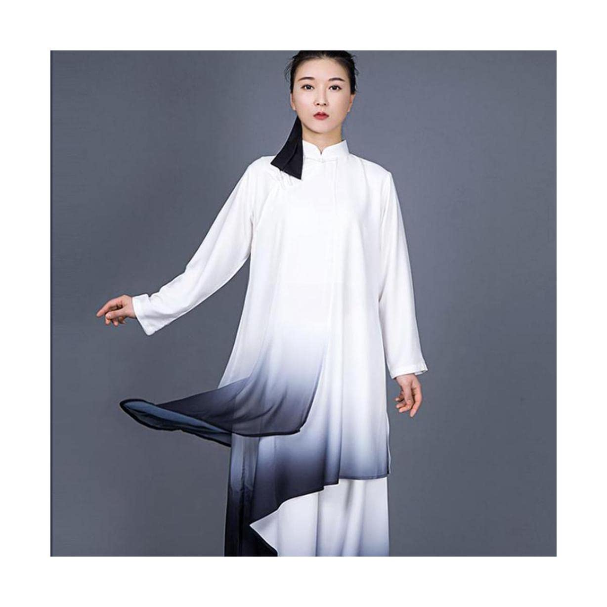 Morbido Yaga Wing Chun Tai Chi Suit Donna Cotone Kung Fu Wushu Arti Marziali Uniforme Giacca Stile Cinese Pantaloni Mattina Esercizio Costumi