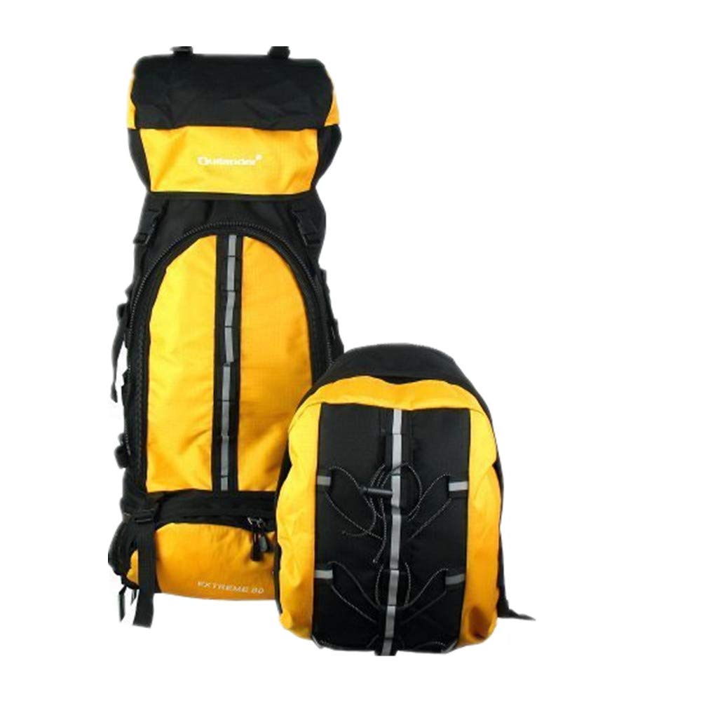 UNISTRENGH 70L+10L Internal Frame Backpack Waterproof Hiking Backpack Backpacking for Camping Mounta
