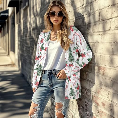 Image of Cardigan for Women Long Sweater Open Front Sweaters Fashion Lightweight Cardigans with Pockets