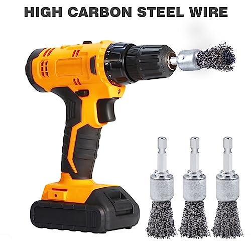 Wuboece D122 10Pcs Wire Brush For Drill thumb #2