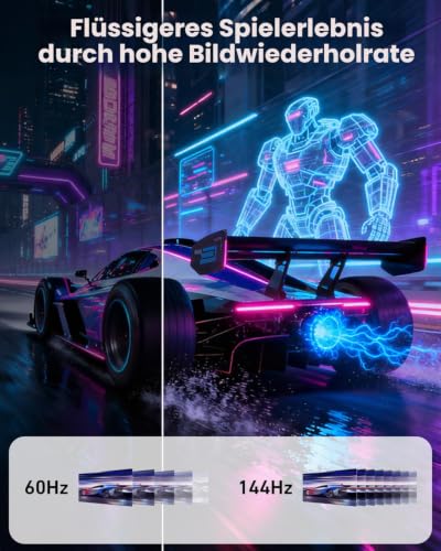Nersligek 4K DisplayPort-auf-HDMI-Kabel, Unidirektionales DP-auf-HDMI-Stecker-auf-Stecker-Kabel UHD 4k@30Hz, 2k@60Hz… – Ansicht 6