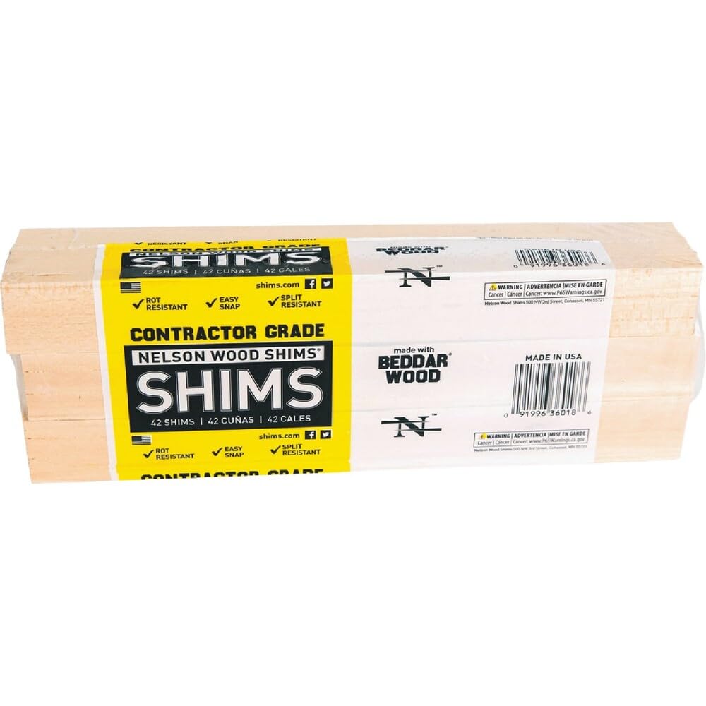 Amazon.com: Nelson Wood Shims CSH12/42/12/48 B Wood Snapping Shim