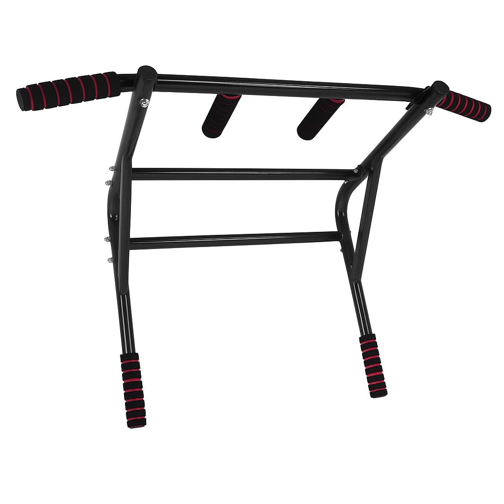Wall Mounted Pull Up Bar – Heavy-Duty Chin Up Power Tower Dip Station, Multifunctional Workout Equipment for Home Gym – Upper Body, Core & Strength Training (Style 3)
