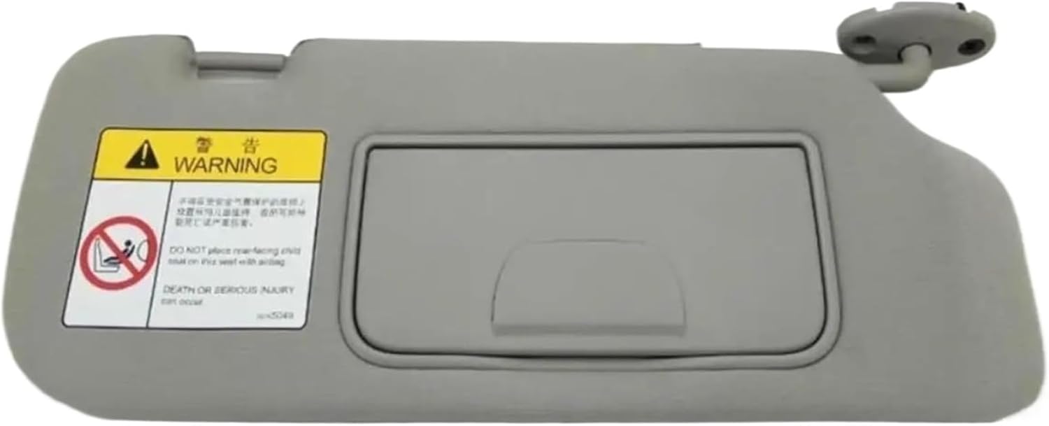 Car Sunvisor Interior Sunvisor With Mirror Front Sunshade Assembly For Chevrolet Captiva 2007 2008 2009 2010 2011 2012 2013 2014 2015(Right)