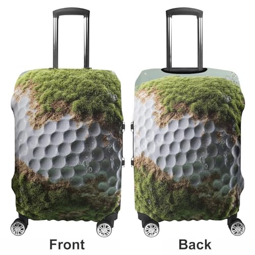 Luggage Cover Elastic Suitcase Cover Protector Washable Travel Baggage Covers Sport Golf Ball Luggage Covers Carry On Luggage Protector Anti-scratch 19-32 Inch XL3
