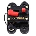 Produktbild Eujgoov Sicherungsschalter, 1 Stück DC 12 V ~ 24 V Marine-Leistungsschalter für Auto, Marine, Boot, Fahrrad, Stereo-Audio-Reset-Sicherung mit manuellem Reset, 80300 A Leistungsschalter (150 A)