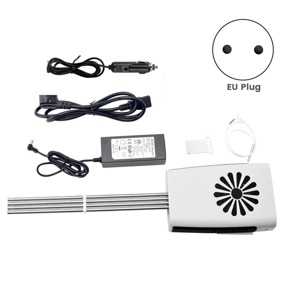 Enfriador de Tanque de Peces, Equipo de Refrigeración de Varillas, Temperatura Constante, Semiconductor Electrónico, Enchufe UE. EU Plug