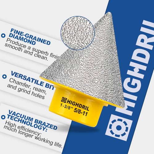 Set de 4 brocas diamantadas con bisel y avellanador miniatura 4