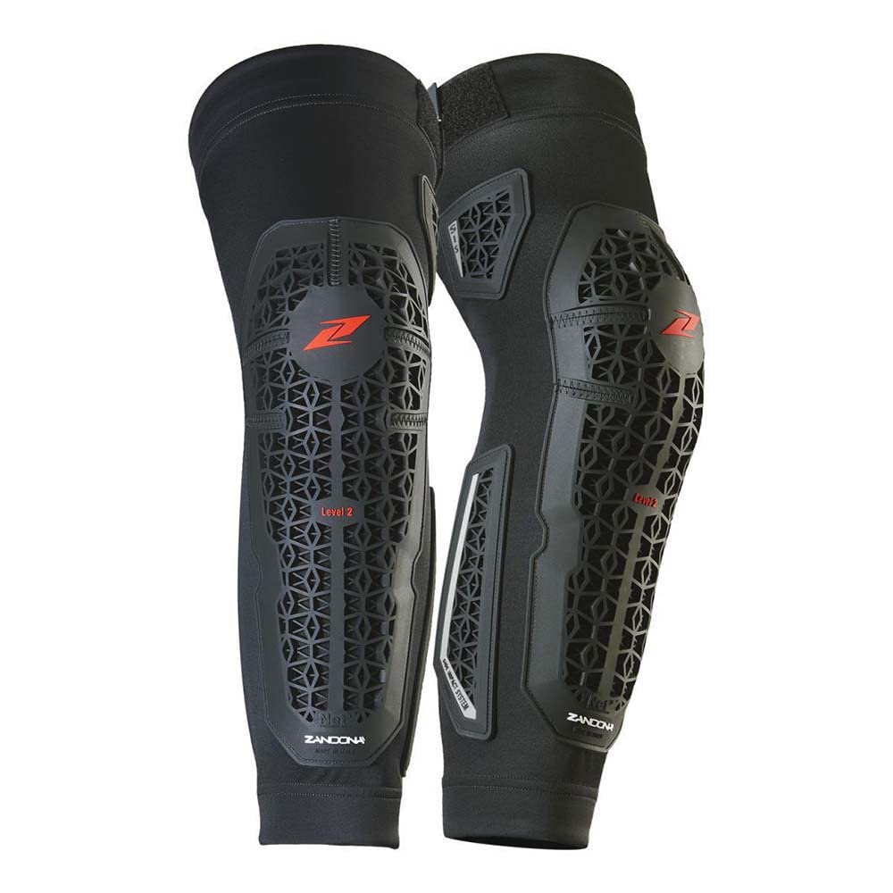 Zandona Netcube Pro-Fit Long Knieprotektoren, schwarz, L/XL | Wasserdicht
