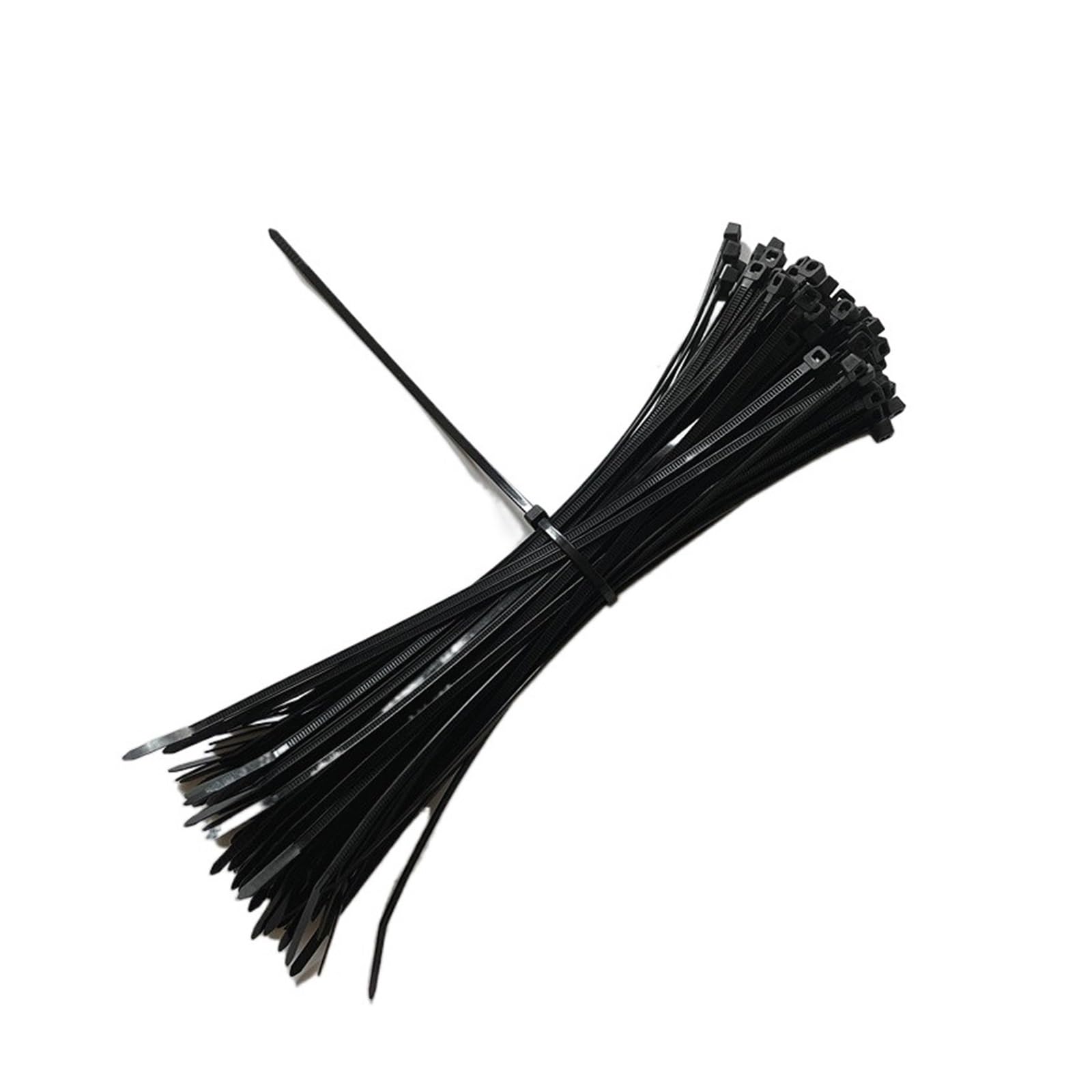 Oksdown 100 stuks gele dikke kabelbinders Heavy Duty Grote 300 mm × 7,6 mm sterke nylon plastic zelfvergrendelende 30 cm extra lange rits stropdas wraps