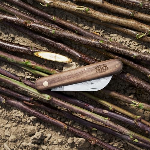 FELCO 511: Professionelles Veredelungs- und Schnitzmesser - 105mm Präzisionsklinge - Vielseitiges Werkzeug für Gärtner und Gartenbauer