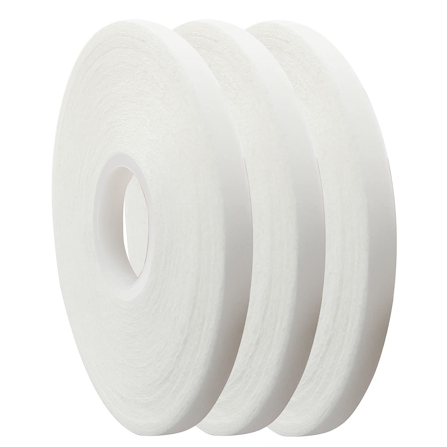 Batino 3 Rolls Sewing Quilting Tape Double Sided Tape Quilting Tape Wash Away Tape Sewing Notions & Supplies 16 Yards Each Roll for Clothes Dress Accessories