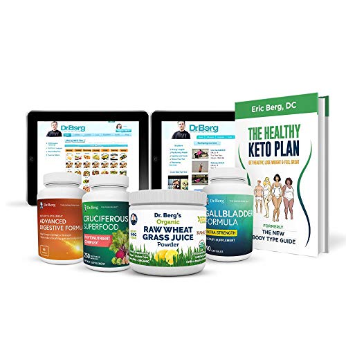 Dr. Berg's Liver Body Type Kit Supplement - All Natural Liver Cleanse Detox & Repair - Rejuvenate Your Metabolism & Support Your Specific Body Type