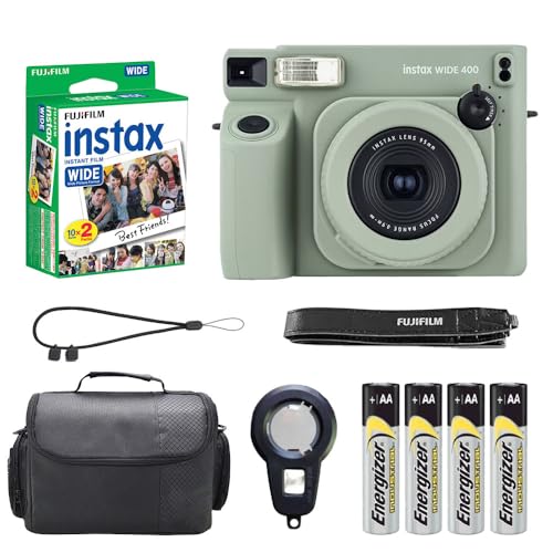 Fujifilm Instax Wide 400 Instant Film Camera Bundle
