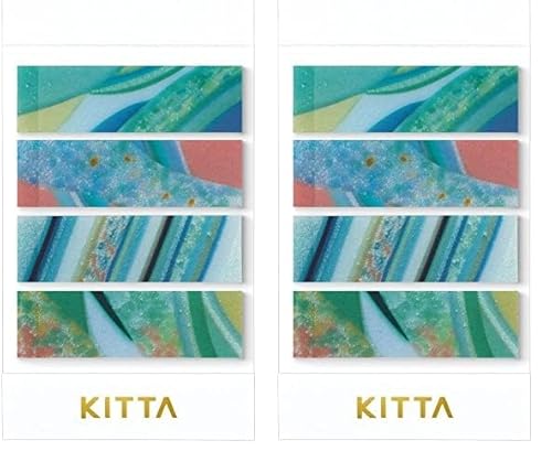 キングジム マスキングテープ KITTA Clear ガラス KITT011 (× 2)