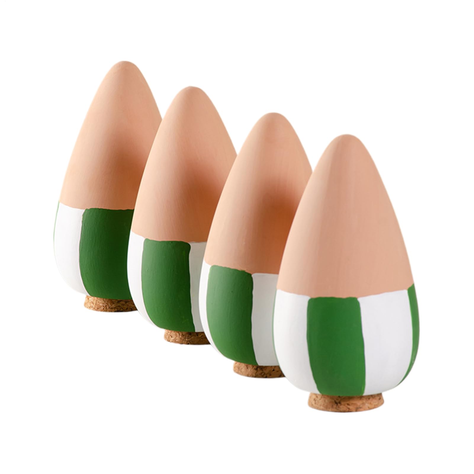 Punte di Irrigazione Automatica Dispositivi di Irrigazione da 4 Pezzi | Globi in Terracotta per Innaffiare Piante Adatti a Verde Orchidea Casa Ufficio Balcone Terrazza Patio