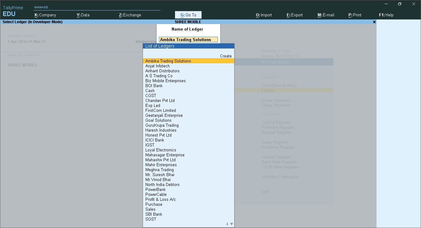 Reference No.Display in Ledger & Voucher Register – Tally Add-On (E-mail Delivery – No CD) – Single User