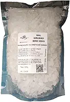 Sal integral de Mossoró - tipo grosso - SEM IODO, sem ferrocianeto - 1kg - Kippys Natural