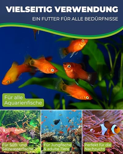 HOBBY Aquaristik Liquizell I 50 ml I Aufzuchtfutter für Artemia Nauplien ab dem 3. Lebenstag I Artemia Aufzuchtfutter mit feinstem Phytoplankton I flüssiges Startfutter für Artemia