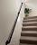 FlySkip Handrails for Indoor Stairs 4ft 2 Sections Galvanized Steel Pipe Stair Railing Non-Slip Wall Mount Hand Rail for Outdoor Indoor Stairs Porch Deck(4FT)