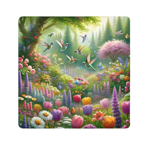 ODAWA Floral Flowers Green 13.8