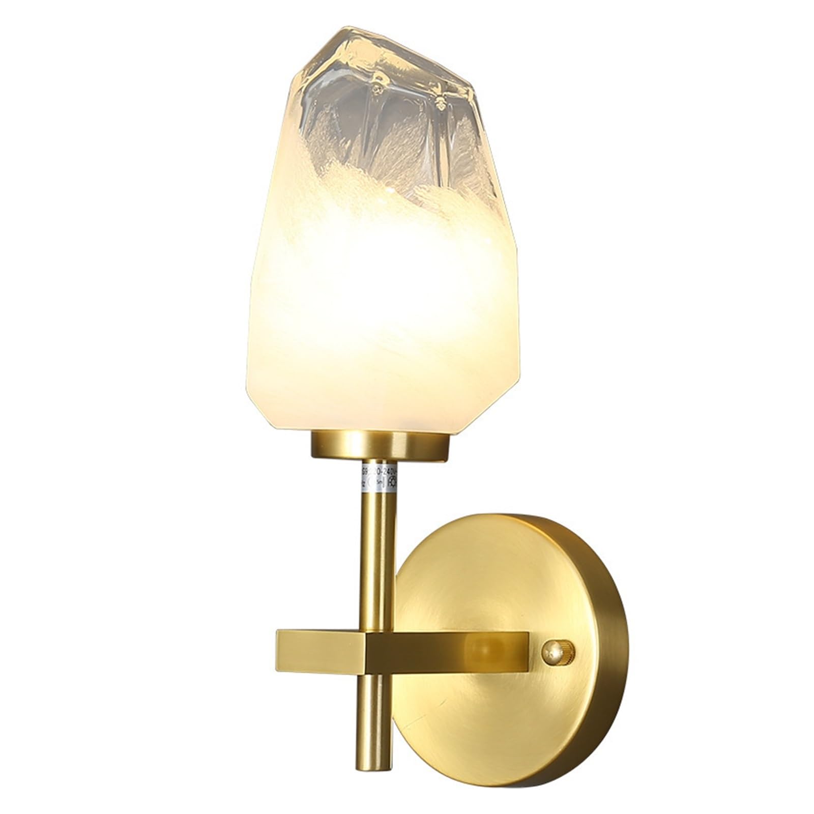 VANTEARVION Bedroom Bedside wall lamp American Simple Aisle Corridor Staircase Double-Head All-Copper Living Room Background wall lamp(DoubleHead)