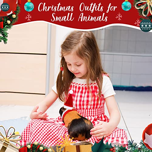 12 Piezas Disfraces Navideños para Pequeños Animales miniatura 5