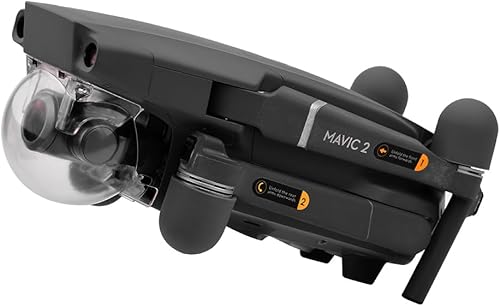 Vista 8 de Dron Transparente Protector Cubierta Gimbal Lock Estabilizador Cámara Tapa Protector Protector Cubierta para DJI (Mavic 2) Accesorios