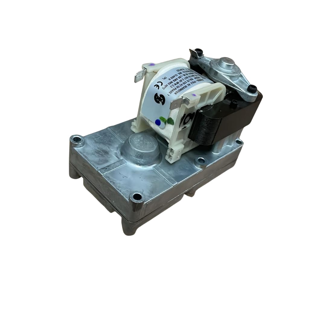 Motoriduttore Merkle Korff S11011 PER STUFA A PELLET, ALBERO 9,52 MM, 3,3 RPM, SENSO ORARIO – RIF 2103