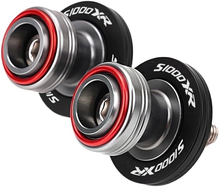 for S1000XR S1000 XR S 1000 1000XR 2015-2021 2022 2023 2024 2025 CNC M8 Swingarm Spools Slider Stand Screws Tire Valve Caps Swing Arm Spools Sliders Stand