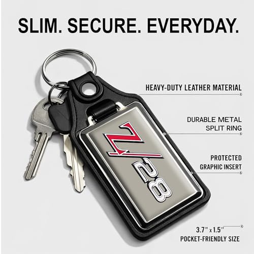 Image of Brotherhood Car Key Chain for Camaro - Classic Models Keychain for Men and Women Gift Key Ring