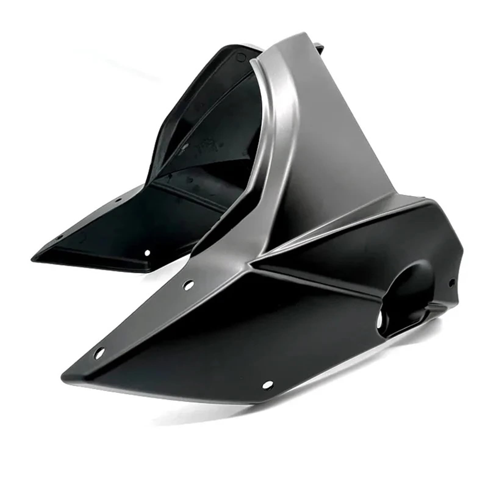 Front Bumper Splitter dachowy Pasuje do Yamahy FZ07 MT07 2021-2023, spojlera silnika, dolnej osłony podwozia i zestawu nadwozia