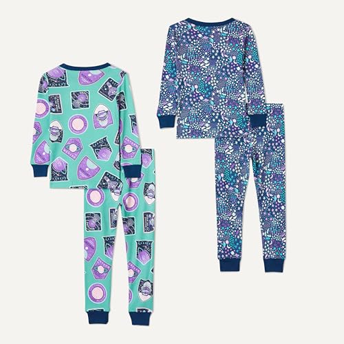 Image of Amazon Essentials Babies, Toddlers and Boys' Snug-Fit Cotton Pajama Set, Multipacks